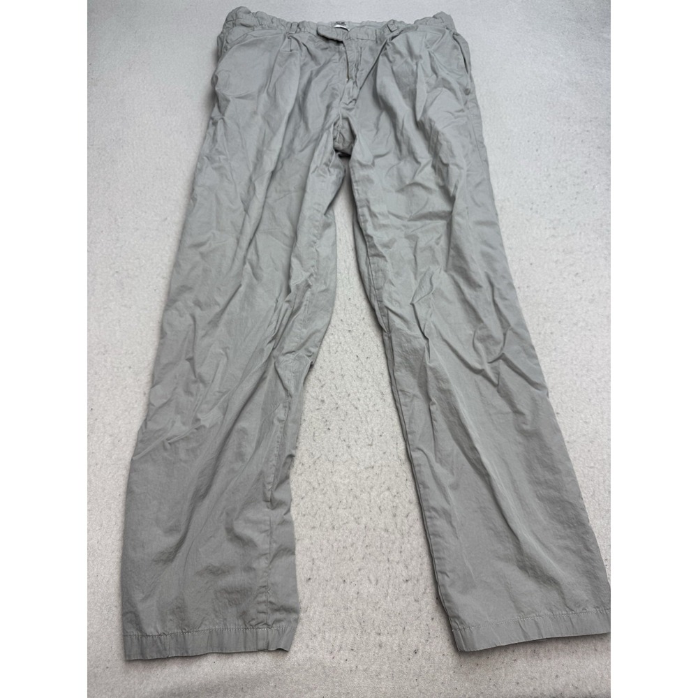 C.P. Company Pants Mens 34x30 Gray 100% Cotton Chino Casual Lightweight
